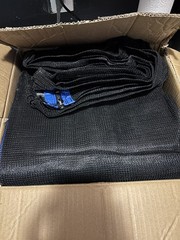 Trampoline Safety Enclosure Net For 15FT 8 Poles Trampoline Replacement Net Only