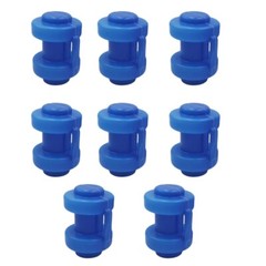 Trampoline Rod Net Post End Caps Tube Cover End Caps Set for Trampoline Rods