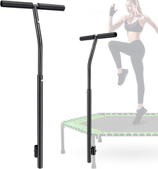 Quick-Release Non-Slip Handle for Fitness Trampoline with Cup Holder