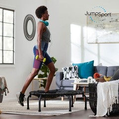 JumpSport 250 In Home Cardio Fitness Rebounder Mini Trampoline (Open Box)