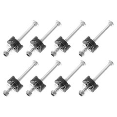 8 Sets Trampoline Screw Sleeve Sturdy Screws Supplies Spring Accessories