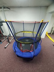 Skywalker Trampolines 55-Inch Bounce-N-Learn Trampoline, with Enclosure and Soun