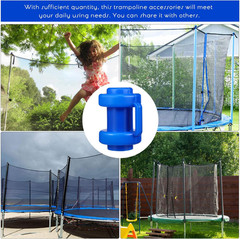 Replacement Trampoline Parts 16pcs Trampoline End Caps Trampoline Poles Replacem