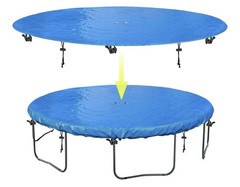 Trampoline Cover- 10Ft Trampoline Protective Cover, Easy to Install (Blue)