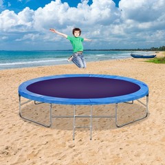 5.51 lbs Blue Trampoline Edge Cover Springs Protection Pad 25.98*14.17*10.24 in.