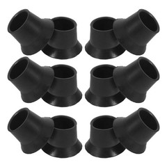 12pcs Trampoline Leg Pads: Anti Skid Rubber Floor Cushion Feet – Silent
