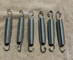 6X 5.5 Inch 5 1/2″ Trampoline Springs Galvanized Steel
