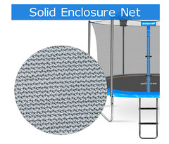 Trampoline Safety Enclosure Net For 14FT 6 Poles Trampoline Replacement Netting