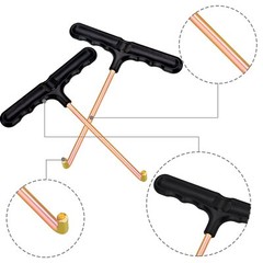 2 Pcs Trampoline Spring Pull Tool Spring Pull T-Hook for Jumping Trampoline