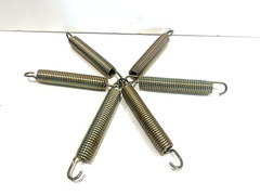 Lot of 6 – 6 1/2″ Springs Heavy-Duty Galvanized Steel Replacement Springs