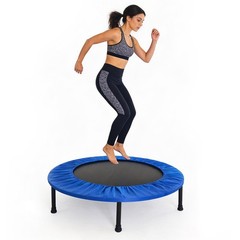 40″ Foldable Trampoline – Fitness Rebounder for Indoor/Outdoor Cardio, Max Load