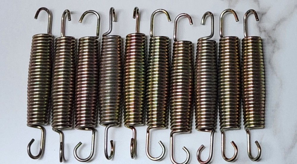 (10) 8FT – 16FT Trampoline Springs – 5.5″ Grade 8 Spring Replacement Set