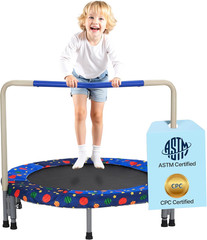Mini Foldable Trampoline for Kids, 3FT/36 inches – Baby Trampoline for Toddlers