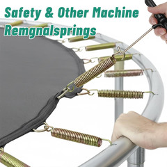 2PCS Vertical Pull Trampoline Spring Pull Tool, T-Hook Trampoline Parts Shoe