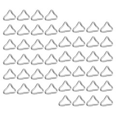 80 Pcs Trampoline Buckle for Kids Hardware Triangle Replacement Metal