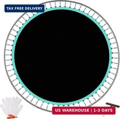 Trampoline Replacement Mat, Fit 12/14/15 Ft Round Trampoline with 72/84/96 V-Hoo