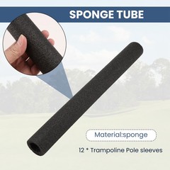 12Pcs Trampoline Pole Foam Sleeves,Trampoline Padding Replacement6598