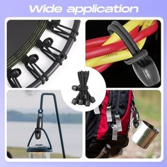 Fitness Trampoline Elastic Rope 8mm Thick Replacement Bungee Cords for 10
