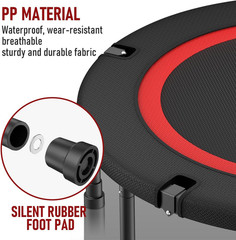 Alpen 40″-48″ Rebounder Trampoline Foldable Fitness Indoor Exercise Workout Rebo