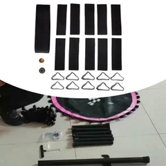 10 Pieces Trampoline Buckle Black Trampoline Mat Parts for Trampoline Repair