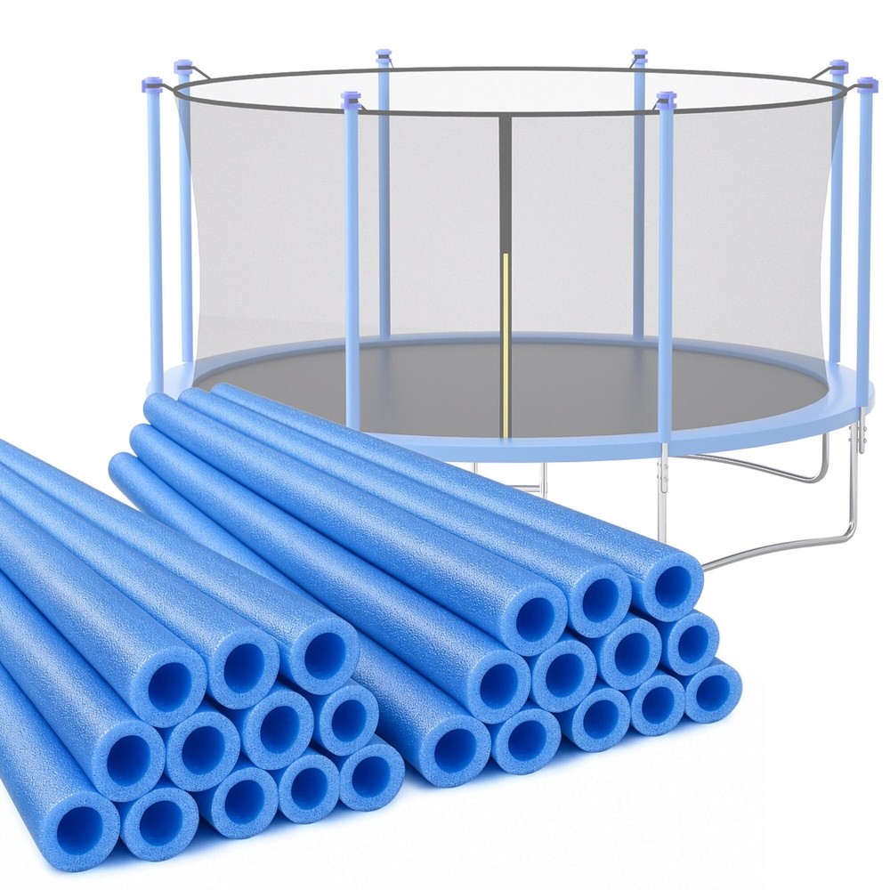 Yescom 24 Pcs Trampoline Pole Foam Sleeves 1.26″ Inner Outdoor PVC Pole Cover
