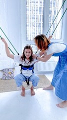 Premium Bungee for Fitness Experience. Happy Bouncing Babies