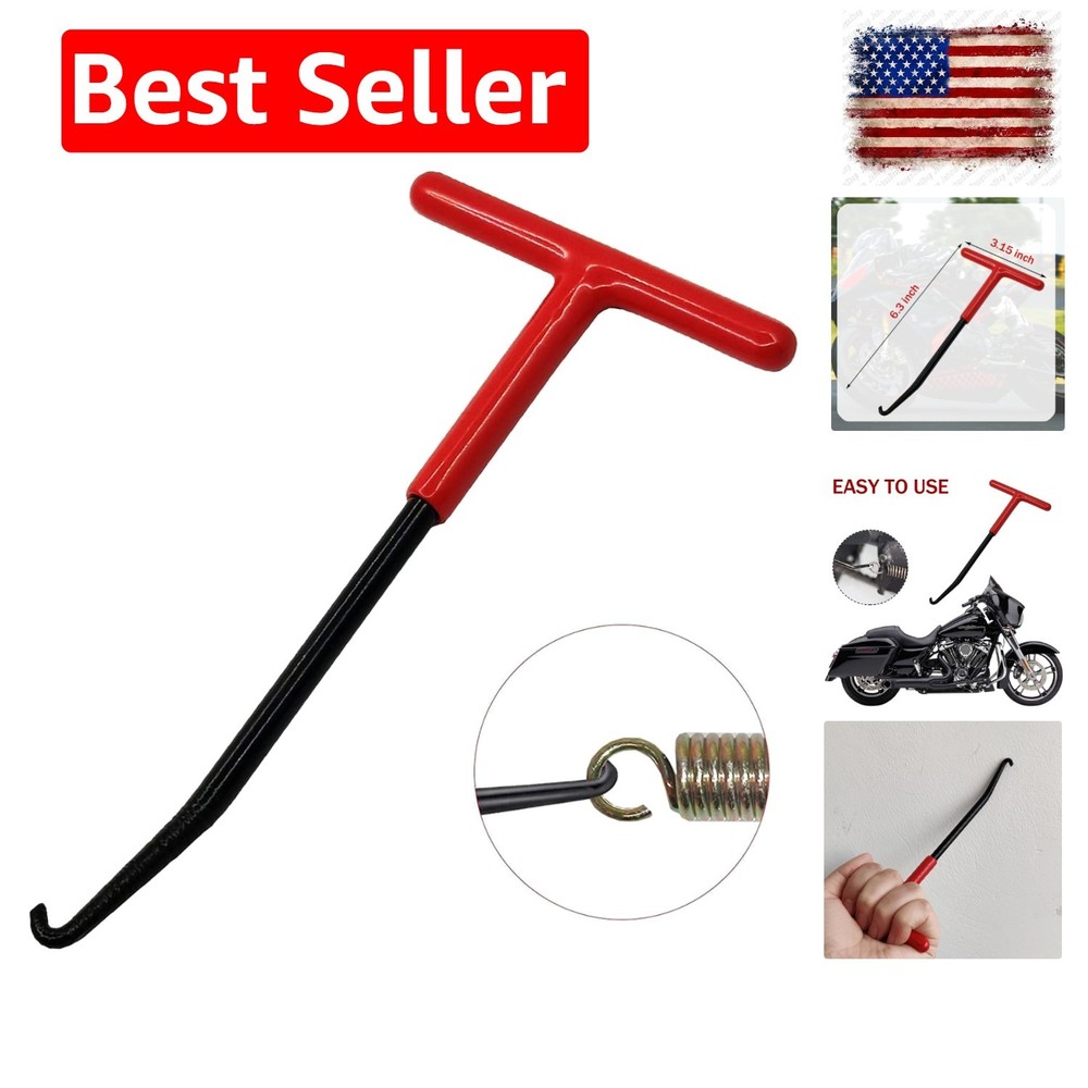 Motorcycle Exhaust Spring Hook, T Shaped Handle Exhaust Pipe Spring Puller In…
