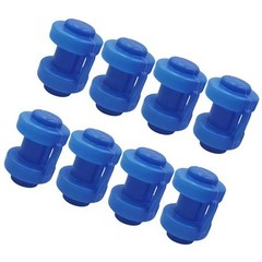 8Pcs Large Trampoline Enclosure Pole Caps Trampoline Caps Plastic Replacements