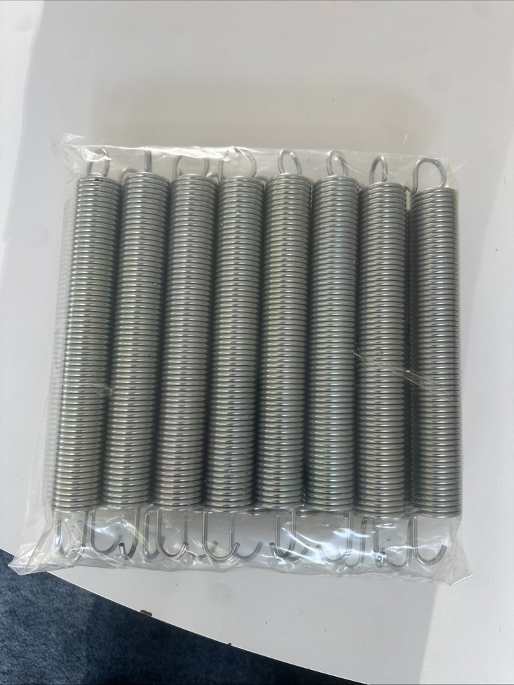 10” Inch ACON HD Trampoline Springs. 16 pieces Galvanized Steel