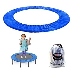 Small Trampoline Spring Cover 38 Inch Replacement Safety Pad for Mini Blue
