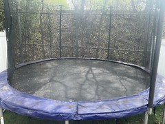 12FT Trampoline w/ enclosure Net & Spring Cover padding