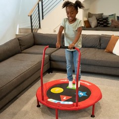 Radio Flyer Game Time Trampoline Mini Trampoline For Toddlers Ages 3-6 Years