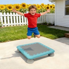 Kids’ Trampoline Kids’ Bouncing Board Balance and Bounce Kids’ Toy for Indoor