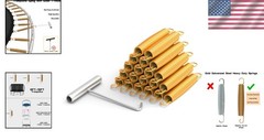 20-Pack 5.5″ Replacement Trampoline Springs & T-Hooks Included