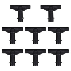 8Pcs Trampoline T Tube Connector Connection Fittings Replacement Supplies