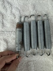 Lot Of 5 Stainless Steel Trampoline Springs 5 1/2” Heavy Duty Play Replacements