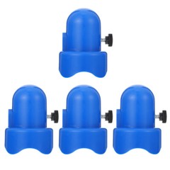 4 Sets Plastic Trampoline Tube Cap Pole Replacement Caps for Net