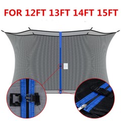 Trampoline Safety Net Enclosure Netting Replacement for 10/12/14/16 Ft Frames US