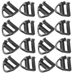 30 Pcs Handbag Hardware Backpack Buckle Accessories Triangle DIY Supplies