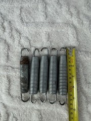 Lot Of 5 Stainless Steel Trampoline Springs 5 1/2” Heavy Duty Play Replacements