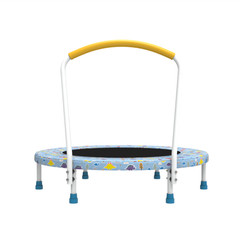 36 Inch Kids Mini Trampoline with Handle Indoor Outdoor Toddler Jumper