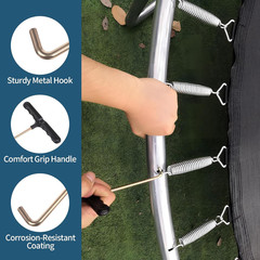 Trampoline Spring Puller Tool, Trampoline Parts T-Hook Puller, Trampoline Access