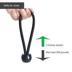 Trampoline Bungees Cords, Bungee Cords for Trampoline, 15 PCS Heavy Duty Ball…