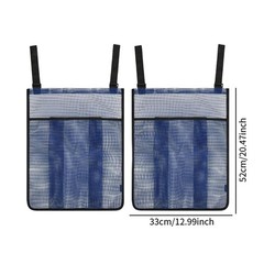 Trampolines Shoe Holder Easy Setup Mesh Pouch for Glasses Bottles Clothes
