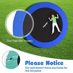 8/10/12/14/15/16FT Trampoline Replacement Safety Pad Universal Spring Cover