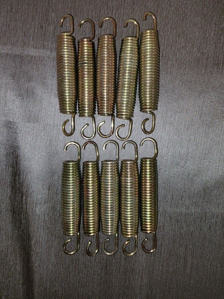 (10 PCS) 5.5 inch 5 1/2″ Trampoline Spring Heavy Galvanized Steel Replacement