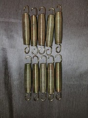 (10 PCS) 5.5 inch 5 1/2″ Trampoline Spring Heavy Galvanized Steel Replacement