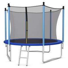 8/10/12/14/15/16FT Jumping Exercise Recreational Bounce Trampoline W/Safety Net