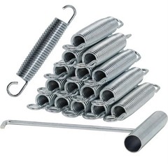 5.5-7 Inch Trampoline Springs Heavy Duty Stainless Steel Replacement Spring,