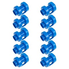 10Pcs Durable PP Trampoline Pole Caps Blue Replaceable Safety Net Ends